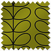 Orla Kiely Linear Stem, Olive & Black - Roller Blind